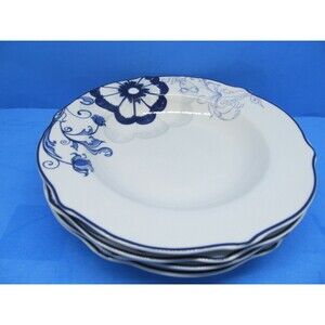 Tabletops Gallery Marion Soup Bowls and Salad Plate Lot of 5 pieces